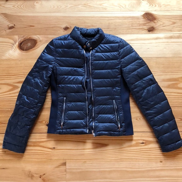 zara lightweight puffer jacket